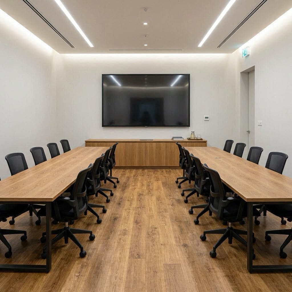 远程会议连续开启期间员工关怀组的写字楼办公客户洽谈区安排该从哪些环节调整
